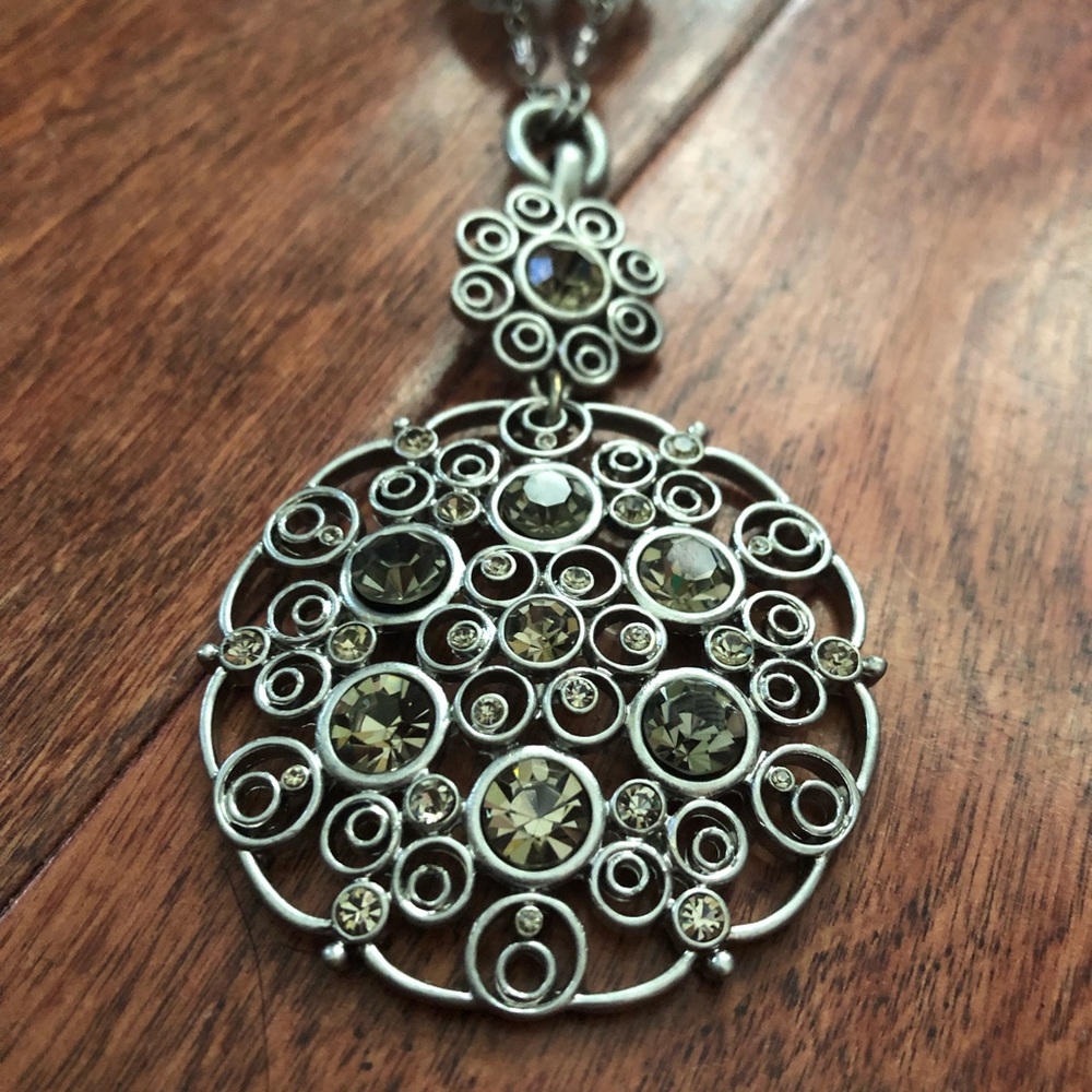 Lia Sophia silver necklace